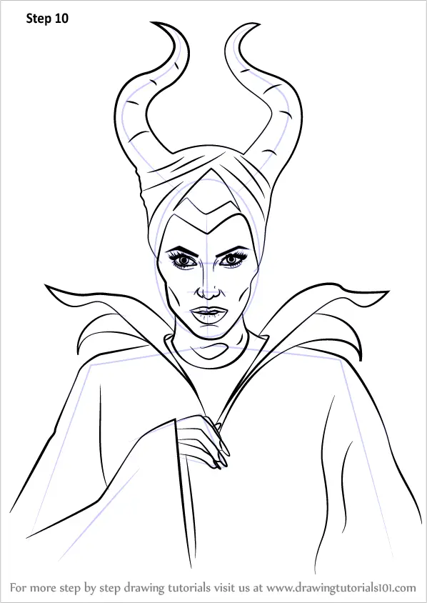 Maleficent sketch on Behance