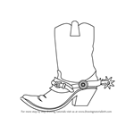 How to Draw Cowboy Boots