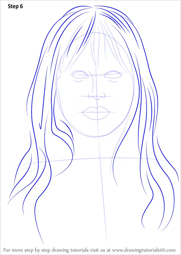 How to Draw Rachel Zoe (Famous People) Step by Step ...