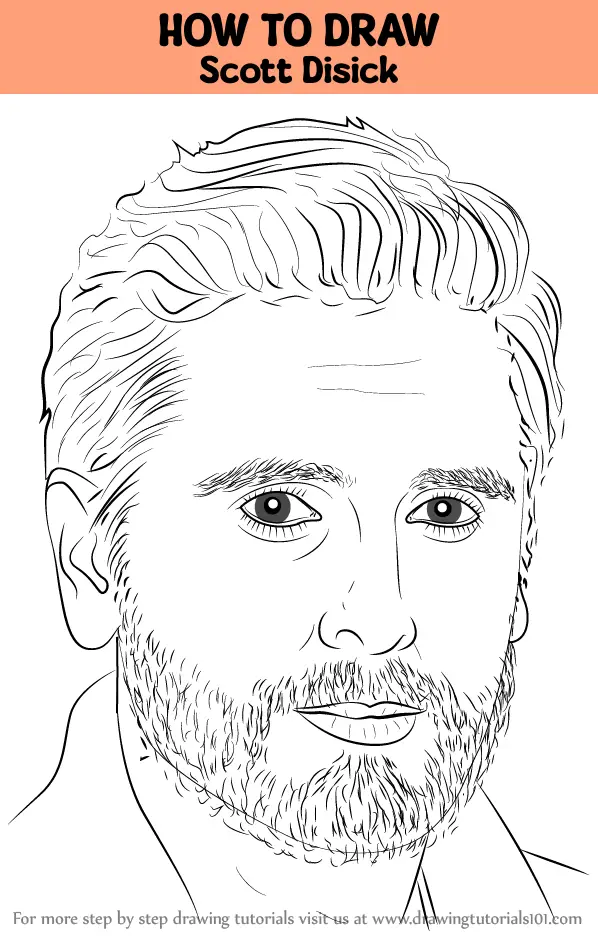 How to Draw Scott Disick (Famous People) Step by Step ...