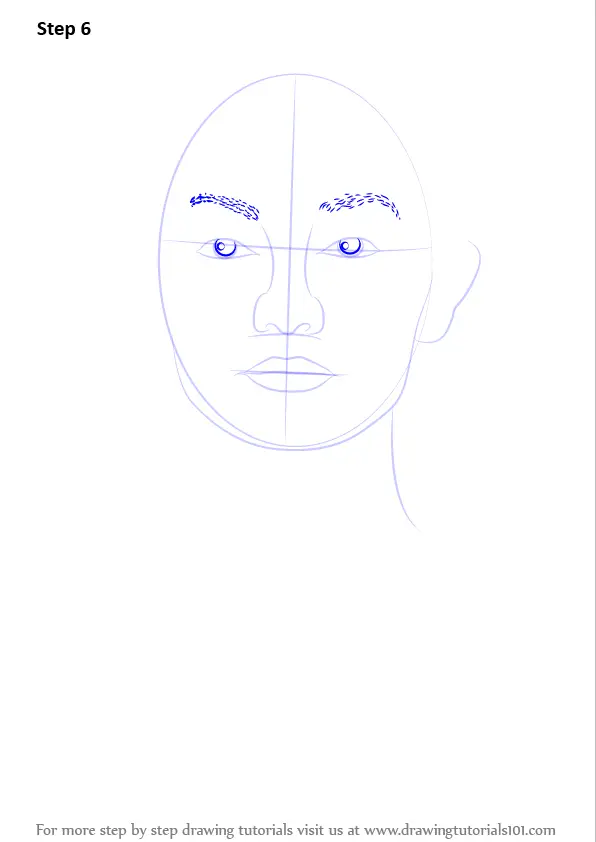 How to Draw Gigi Hadid (Female Models) Step by Step ...