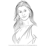 How to Draw Gisele Bündchen