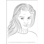 How to Draw Jessica Hart