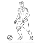 How to Draw Bastian Schweinsteiger