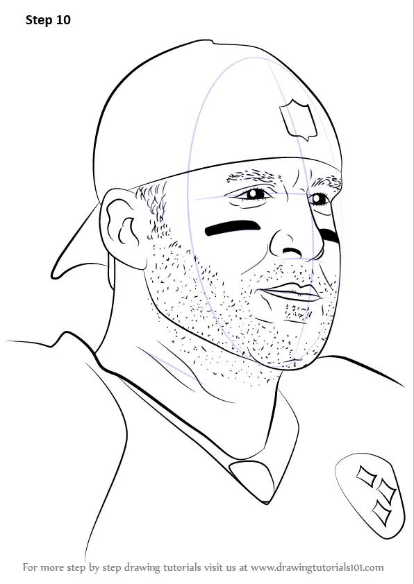 Ben Roethlisberger Coloring Page Coloring Pages