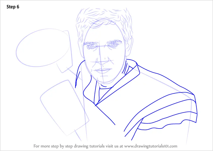 How to Draw Eli Manning (Footballers) Step by Step ...