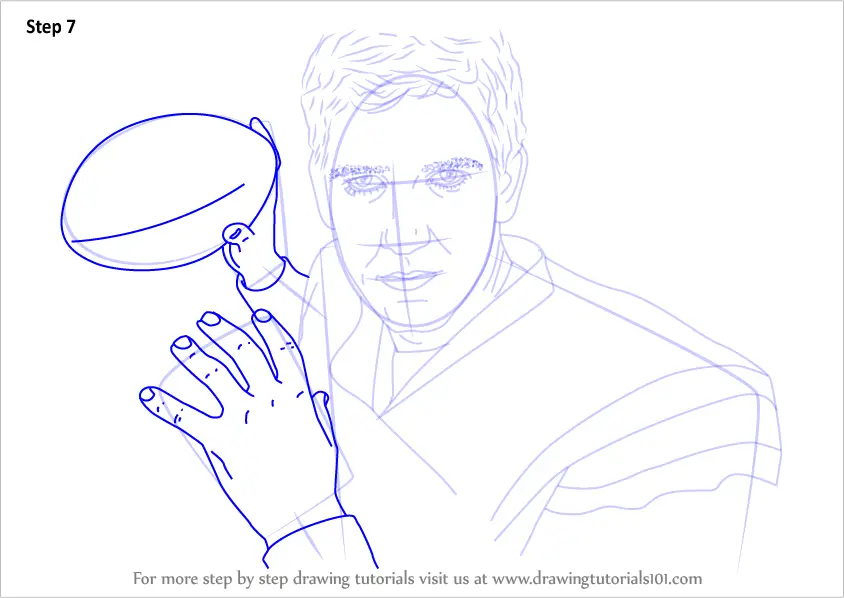 How to Draw Eli Manning (Footballers) Step by Step ...