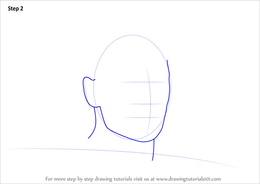 How to Draw Tom Brady (Footballers) Step by Step | DrawingTutorials101.com