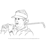 How to Draw Phil Mickelson