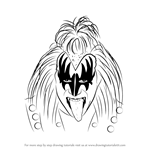 How to Draw Gene Simmons