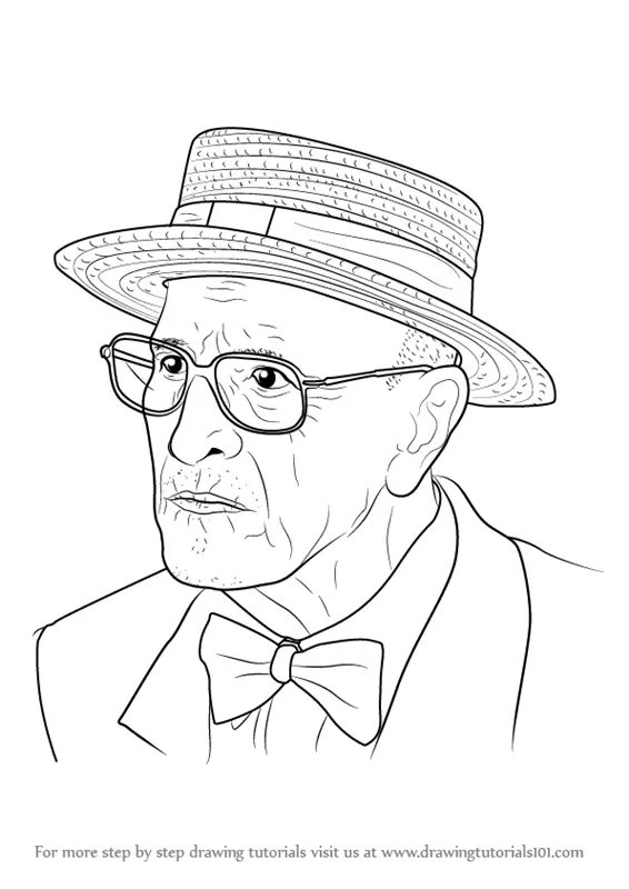 Learn How to Draw an Old Man Other People Step by Step 