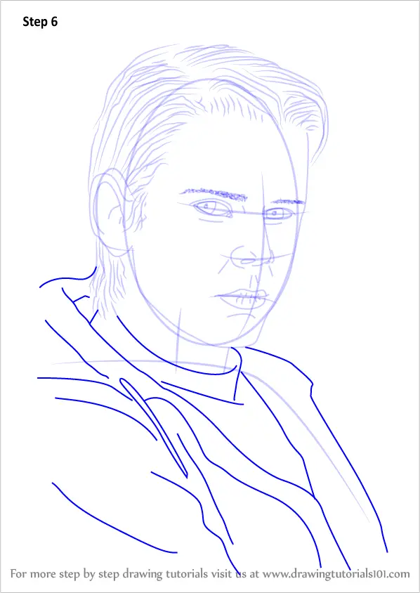 How to Draw Ponyboy Curtis from The Outsiders (Other People) Step by