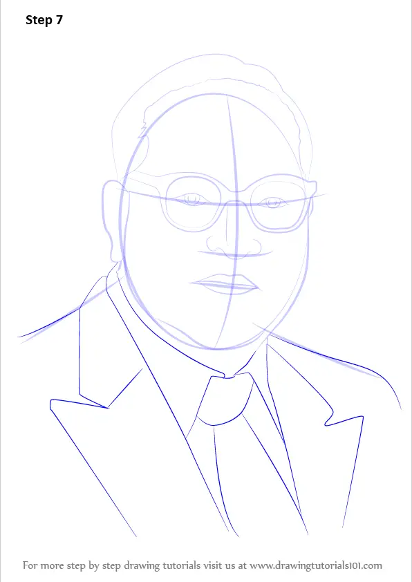  Learn How to Draw Babasaheb Ambedkar Politicians Step by 