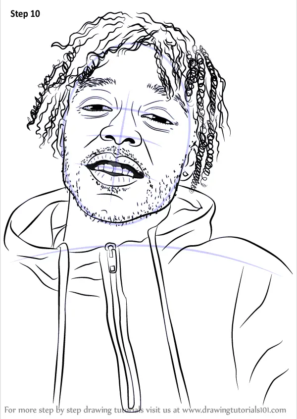 Learn How to Draw Lil Uzi Vert (Rappers) Step by Step  