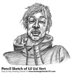 Lil Uzi Vert Pencil Sketch