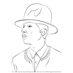 How to Draw Pharrell Williams