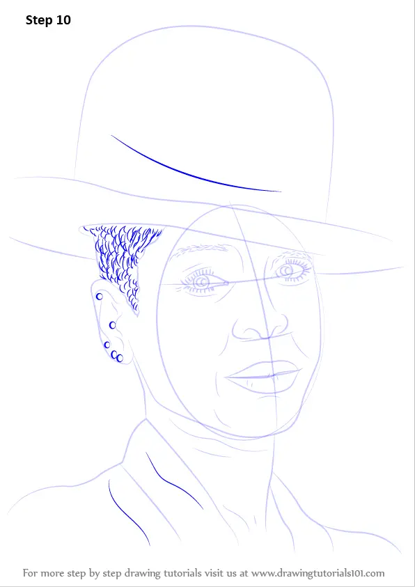 Video: Erykah Badu Speed Drawing