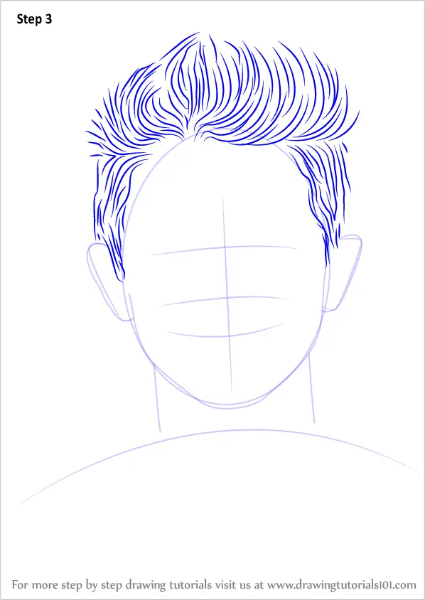 Learn How to Draw Jacob Sartorius (Singers) Step by Step : Drawing ...