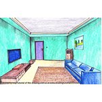 How to Draw One Point Perspective Room