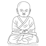 How to Draw a Child Buddha