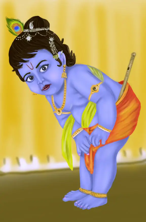 Krishna Drawing PNG Transparent Images Free Download  Vector Files   Pngtree