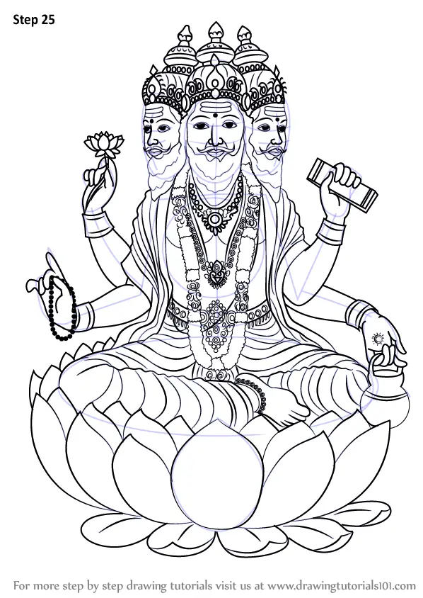India, Hindu gods and creation symbols - BRITTON-IMAGES
