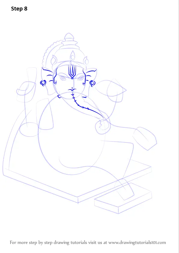 how by step step draw to ganpati by Step Learn Draw Ganpati to (Hinduism) How Step