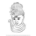 How to Draw Lord Shiva Statue
