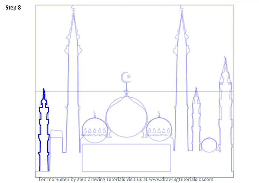 step how step quran draw by to to Draw Step Mosque Step (Islam) by Learn How Beautiful a