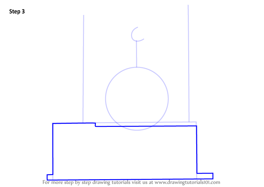 draw step how quran by to step : a by to DrawingTutorials101.com How Step Step Draw Mosque