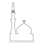 How to Draw a Simple Mosque