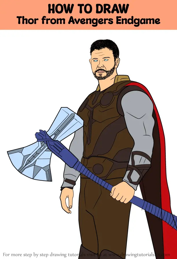 Draw It, Too - Learn how to draw THOR as he appears in AVENGERS: INFINITY  WAR! Well, sort of. This drawing isn't quite screen accurate, and  deliberately so because I didn't want,
