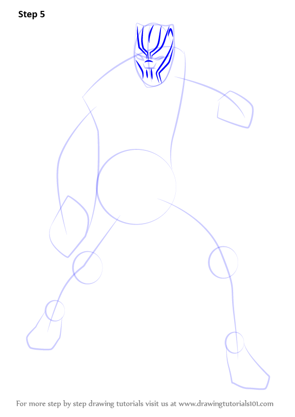 how step draw ironman by step to to from Draw Civil How Black America Learn Panther Captain