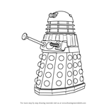 How to Draw Dalek from Doctor Who