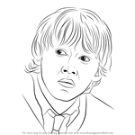 How to Draw Ron Weasley from Harry Potter
