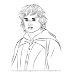 How to Draw Frodo Baggins from Lord of the Rings