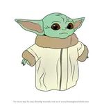 How to Draw a Baby Yoda
