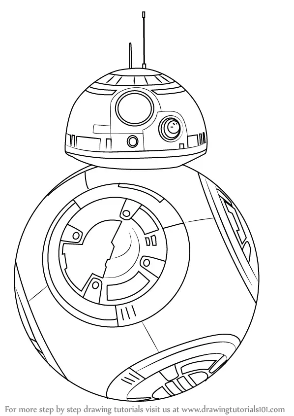 How to Draw BB-8 from Star Wars (Star Wars) Step by Step ...