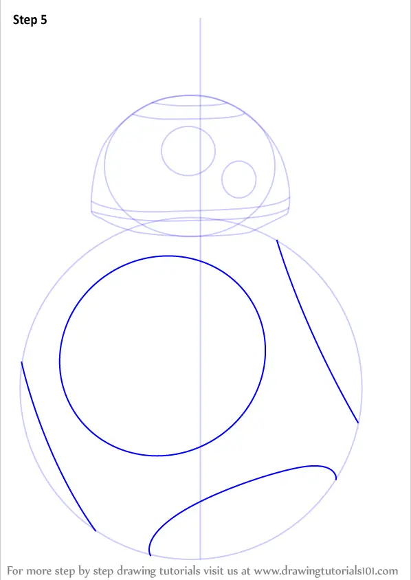How to Draw BB8 from Star Wars (Star Wars) Step by Step