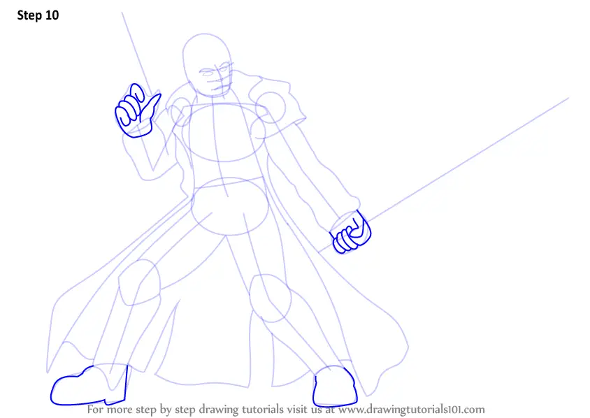 How to Draw Cade Skywalker from Star Wars (Star Wars) Step by Step ...