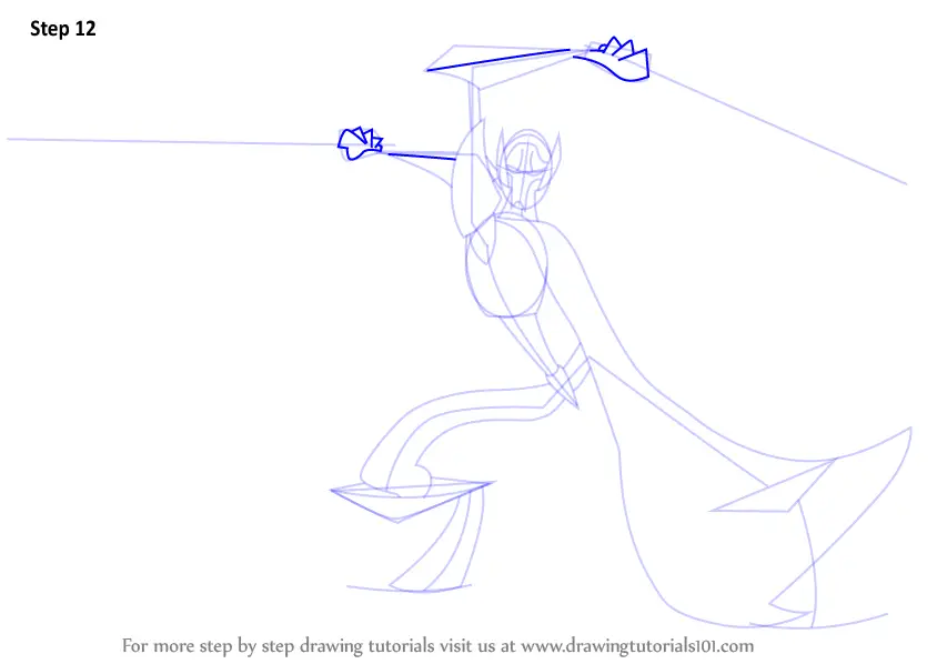 how to draw general grievous step by step