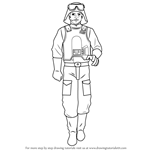 How to Draw General Veers from Star Wars