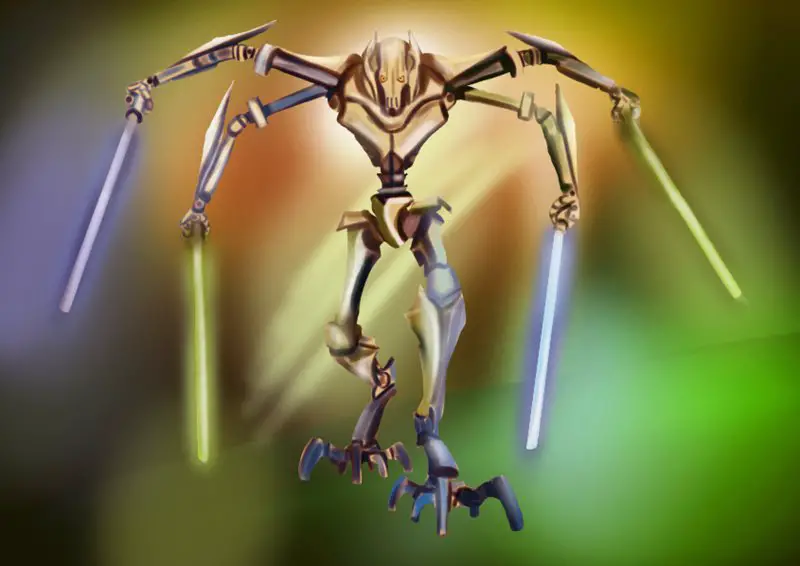 Learn How to Draw Grievous from Star Wars (Star Wars) Step by Step
