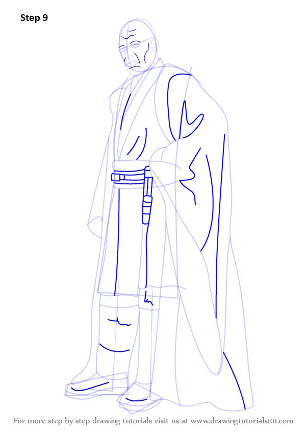 coloring pages mace windu