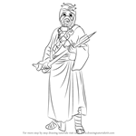 How to Draw Tusken Raider from Star Wars