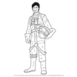 How to Draw Wedge Antilles from Star Wars