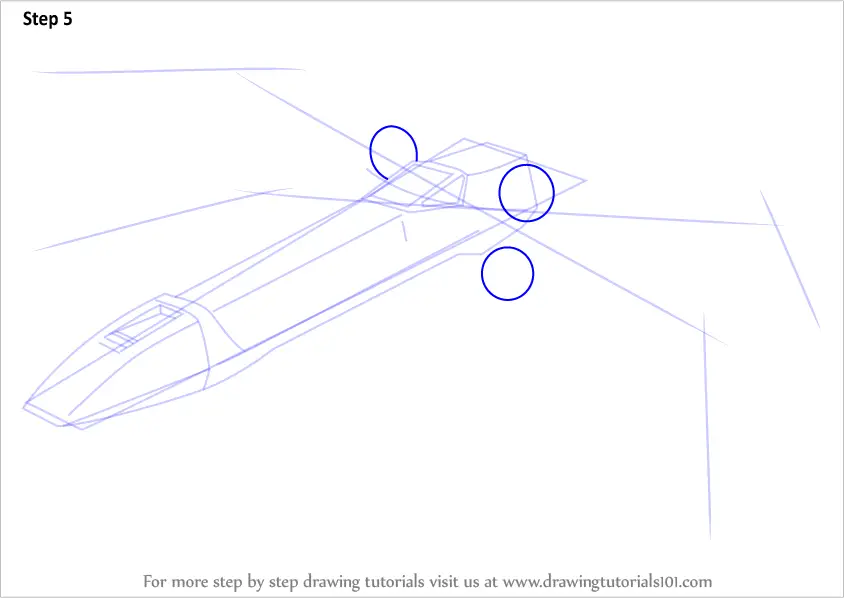 how to draw an x wing fighter