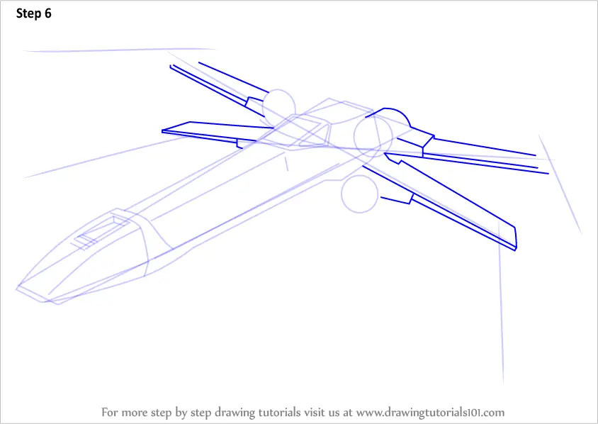 draw an x wing