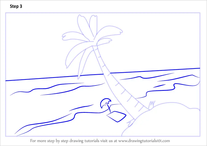 Summer vacation concept in line art drawing style Coast of the sea  umbrella people relaxing on a 10847907 Vector Art at Vecteezy