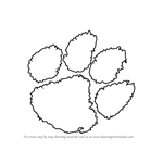 How to Draw Clemson Tigers Logo